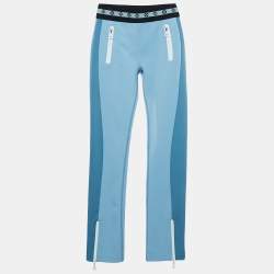 Louis Vuitton Blue Logo Monogram Nylon Active Wear Set S