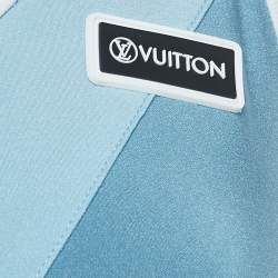 Louis Vuitton Blue Logo Monogram Nylon Active Wear Set S