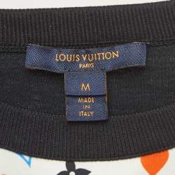 Louis Vuitton Multicolor Monogram Game On Cotton Contrast Back T-shirt M
