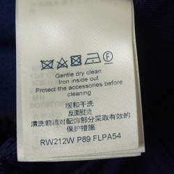 Louis Vuitton Navy Button Detailed Shorts S