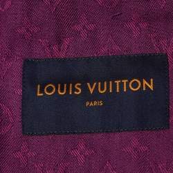 Louis Vuitton Purple Monogram Denim Jacket XL