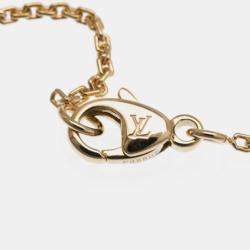 Louis Vuitton 18K Pink Gold Diamond Pandantif Ideal Blossom Necklace