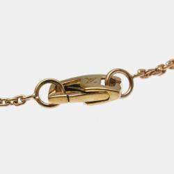 Louis Vuitton 18K Pink Gold Diamond Pandantif Blossom
