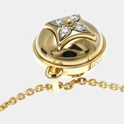 Louis Vuitton 18K Pink Gold B Blossom Diamond Necklace