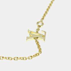 Louis Vuitton 18K Yellow Gold Idylle Blossom Charm Diamond Bracelet Carat/0.03