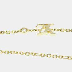 Louis Vuitton 18K Yellow Gold Idylle Blossom Charm Diamond Bracelet Carat/0.03