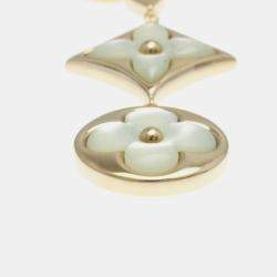 Louis Vuitton 18K Rose Gold Cravatt Blossom Necklace