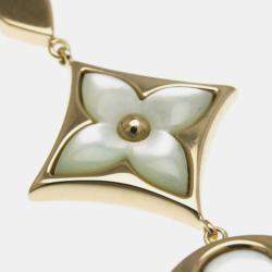 Louis Vuitton 18K Rose Gold Cravatt Blossom Necklace