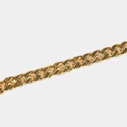 Louis Vuitton Gold LV Chain Link Necklace