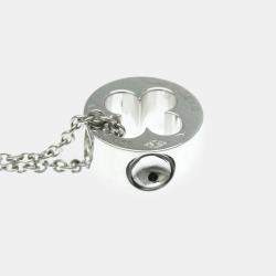 Louis Vuitton Empreinte 18K White Gold Pendant Necklace