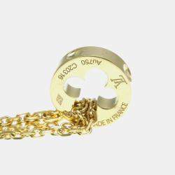 مملوكة مسبقًا سوار لويس فيتون براسيير أمبرينت وردي ذهب عيار 18 بدون حجر تعويذة وردي ذهب