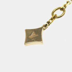 Pre Owned Louis Vuitton Star Blossom 18K Pink Gold Diamond Pendant Necklace