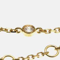 Pre Owned Louis Vuitton Star Blossom Pink Gold 18K Diamond Mother Of Pearl Charm Bracelet