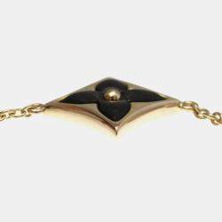 Pre Owned سوار لويس فيتون كلر بلوسوم ستار صدف وذهب وردي عيار 18 بدلاية ذهب وردي