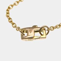 مملوكة مسبقًا قلادة لويس فويتون ستار بلوسوم ذهب وردي 18 قيراط مع لؤلؤة أم في قلادة ذهب وردي