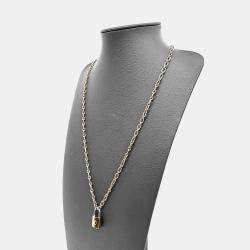 Pre Owned Louis Vuitton Lockme Gold Necklace