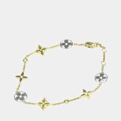 Pre Owned سوار لويس فيتون براسيري مونوجرام آيديل ذهب أصفر 18 قيراط ذهب وردي 18 قيراط ذهب أبيض 18 قيراط تزيين ألماس ذهب فضي ذهب وردي