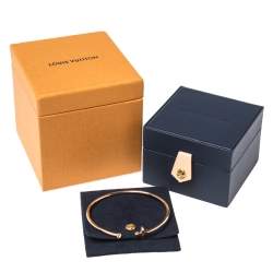 Louis Vuitton Idylle Blossom Diamond 18K Rose Gold Twist Cuff Bracelet