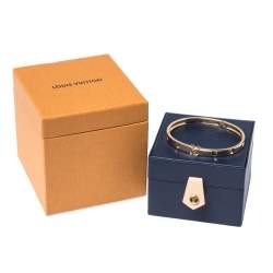 Louis Vuitton Empreinte 18K Yellow Gold Bangle Size Medium 16