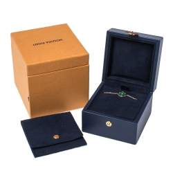Louis Vuitton Color Blossom BB Sun Malachite Diamond 18K Rose Gold Bracelet