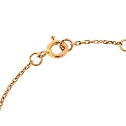 Louis Vuitton Color Blossom BB Sun Malachite Diamond 18K Rose Gold Bracelet