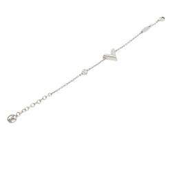 Pre Owned Louis Vuitton Silver Essential V Supple Bracelet