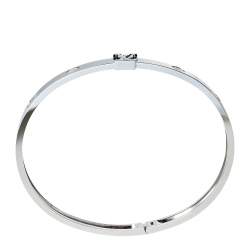 Louis Vuitton Empreinte 18K White gold Bangle 18