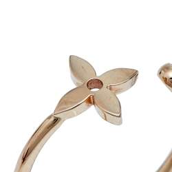 Pre Owned Louis Vuitton Idylle Blossom Diamond 18K Three Tone Gold Set of 3 Rings Size 52