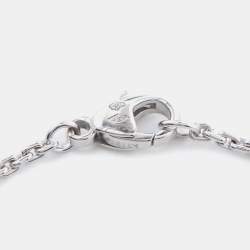 Louis Vuitton Idylle Blossom Diamiond 18k White Gold Bracelet