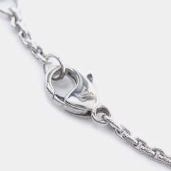 Louis Vuitton Idylle Blossom Diamiond 18k White Gold Bracelet