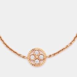 Louis Vuitton Blossom BB Diamond 18K Rose Gold Bracelet