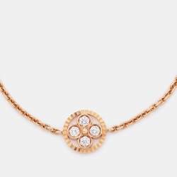 Louis Vuitton Blossom BB Diamond 18K Rose Gold Bracelet