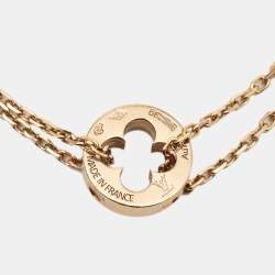 Louis Vuitton Empreinte  18k Rose Gold Bracelet