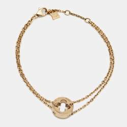 Louis Vuitton Empreinte gold bracelet