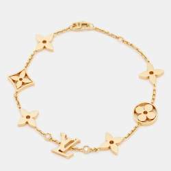 Louis Vuitton 18K Idylle Blossom Monogram Station Bracelet - 18K White Gold  Link, Bracelets - LOU785792