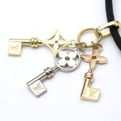 Louis Vuitton Multi-Color Gold Idylle Blossom Keys Pendant Necklace