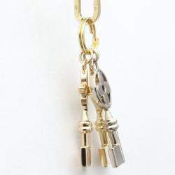Louis Vuitton Multi-Color Gold Idylle Blossom Keys Pendant Necklace