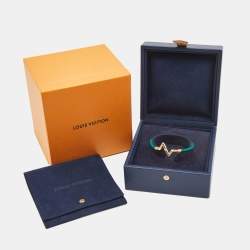 Louis Vuitton LV Volt Upside Down Play 18k Rose Gold Large Model Cord Bracelet Bracelets