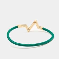 Louis Vuitton LV Volt Upside Down Play 18k Rose Gold Large Model Cord Bracelet Bracelets