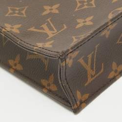 Louis Vuitton Monogram Canvas Petit Sac Plat Bag