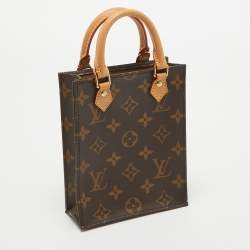 Louis Vuitton Monogram Canvas Petit Sac Plat Bag