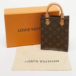 Louis Vuitton Monogram Canvas Petit Sac Plat Bag