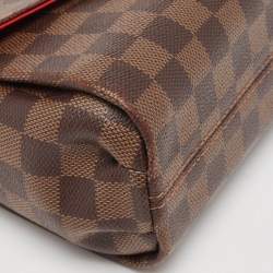 Pre Owned Louis Vuitton Damier Ebene Canvas Croisette Bag