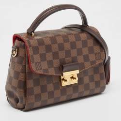 Pre Owned Louis Vuitton Damier Ebene Canvas Croisette Bag