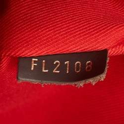 Pre Owned Louis Vuitton Damier Ebene Canvas Croisette Bag