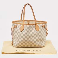 Louis Vuitton Damier Azur Canvas Neverfull PM Bag