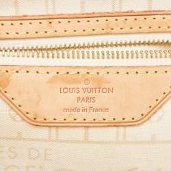 Louis Vuitton Damier Azur Canvas Neverfull PM Bag