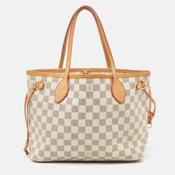 Louis Vuitton Damier Azur Canvas Neverfull PM Bag