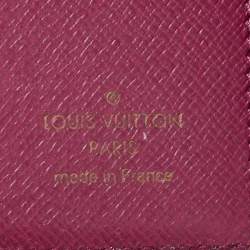 Louis Vuitton Red Monogram Canvas Zoe Wallet