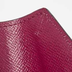 Louis Vuitton Red Monogram Canvas Zoe Wallet